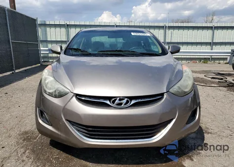 2011 Hyundai Elantra Gls из США, поврежденный, VIN 5NPDH4AE4BH026442